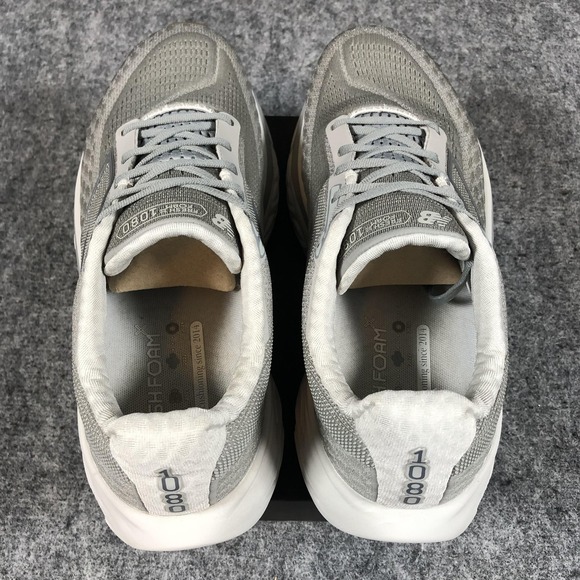 New Balance Fresh Foam X 1080v14 Shoes Mens Size 10.5 Gray Running Wide 2E - Picture 8 of 15